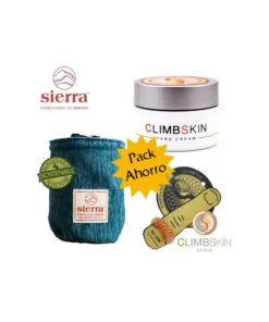 tube simpli oil + climb skin + finguercillo – pack complementos escalada – sierra