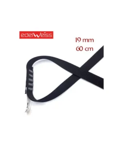tubular 19 mm – anillo cosido de cinta plana 19 mm (60m) – edelweiss