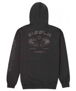 Vissla Twin Amigo hooded black sudadera