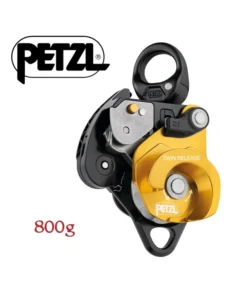 Twin Release – Polea bloqueadora doble desembragable para sistemas de izado – Petzl