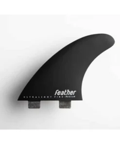 Feather Fins Ultralight Dual Tab black Quillas Surf