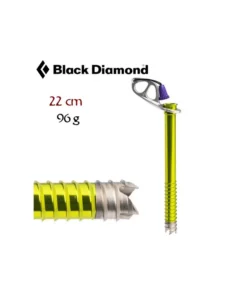 Ultralight ice screw de 22cm de Black Diamond