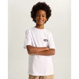 Camiseta Vans Kids Double Standard Blanca (8-14 años)