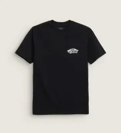 Camiseta Vans Kids Double Standard Negra (8-14 años)