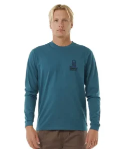 Rip Curl Vaporcool Search Stack trekking green camiseta
