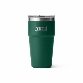 Vaso Térmico Apilable Yeti Rambler 20oz Stackable Cup MagSlider (591ml) Black Forest Green