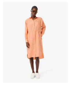 Vestido Lacoste Camisero Para Mujer