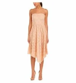 Vestido sin tirantes Amuse Society Lima Peach