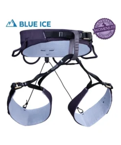 Vista Adjust Women’s (Nightshade) – Arnés escalada ligero y confortable Mujer – Blue Ice