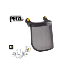vizen mesh – protección facial de rejilla para vertex y strato – petzl