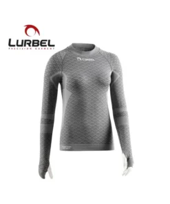 Volcano long sleeves W (Gris hielo) – Camiseta manga larga térmica para mujer – Lurbel