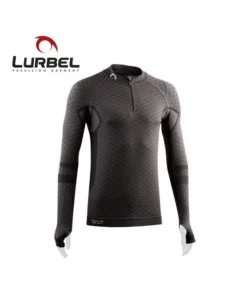 Volcano long sleeves zip (Marengo) – Camiseta manga larga térmica con cremallera – Lurbel