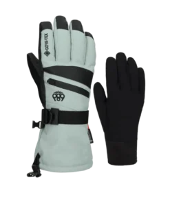 686 Gore Smarty Gauntlet dusty marine guantes de snowboard de mujer