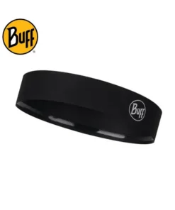 Wide Hairband R-Solid Black – Buff