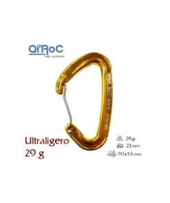 wifi amarillo – mosquetón ultraligero gatillo alambre – qi’roc