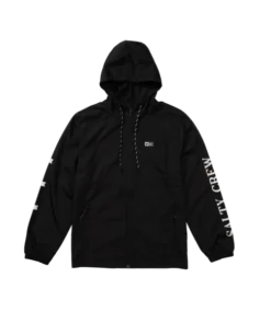 Salty Crew Surface Windbreaker black chubasquero