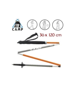 xenon pro-120cm – bastón de aluminio (36-120cm) – camp