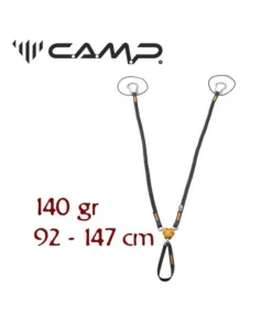 X-Gyro Leash 92-147cm – Dragonera bífida con antienredos – CAMP