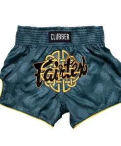 Short Boxeo Tailandés Fairtex Azul/Gris 1915