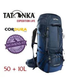 Yukon 50+10 Women (Navy Darker blue) – Mochila de trekking de mujer – Tatonka