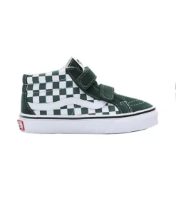 Zapatilla Baby Vans Sk8-Mid Reissue Verde