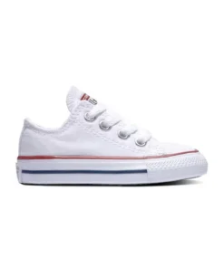 Zapatilla Converse All Star baja blanca Baby