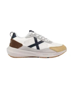 Zapatilla Hombre Munich Loop 05 Blanca Marino Marron