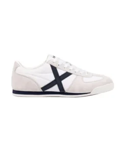 Zapatilla Hombre Munich Stereo 03 Blanca Azul