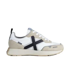 Zapatilla Hombre Munich Xemine 58 Beige Blanco