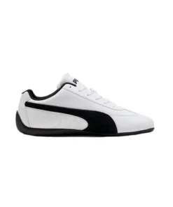 Zapatilla Hombre Puma Speedcat Piel Blanca Negra
