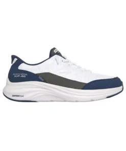 Zapatilla Hombre Skechers Contour Foam Blanco Azul