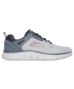 Zapatilla Hombre Skechers Track Gris Claro