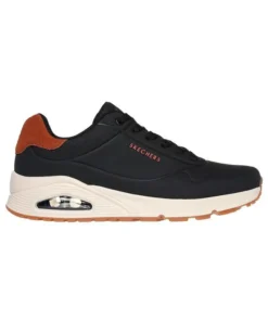 Zapatilla Hombre Skechers Uno Suite Negro