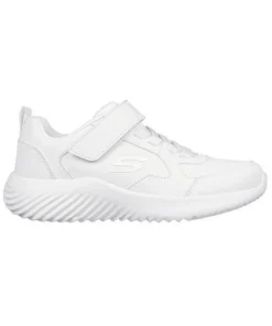 Zapatilla Junior Skechers Bounder blanca