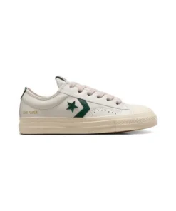 Zapatilla Mujer Converse Star Player 76 Leather Beige Verde