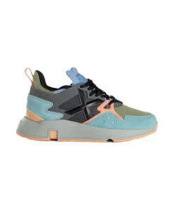 Zapatilla Mujer Munich Clik 55 Gris Azul