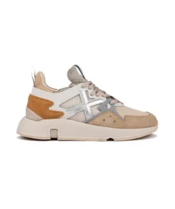 Zapatilla Mujer Munich Clik Beige