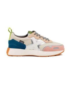Zapatilla Mujer Munich Xemine WMN 92 Beige Rosa