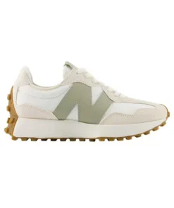 Zapatilla Mujer New Balance 327FTB Beige Verde Oli