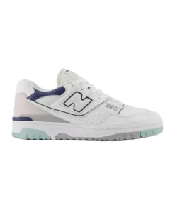 Zapatilla Mujer New Balance 550 Blanca Azul