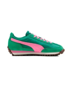 Zapatilla Mujer Puma Easy Rider Vintage Verde Fucsia