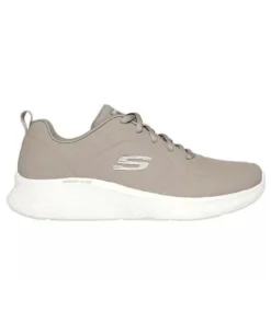 Zapatilla Mujer Skecher Lite Piel Beige