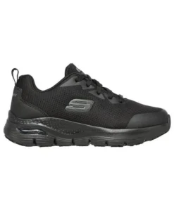 Zapatilla Mujer Skechers Arch Fit trabajo Negra