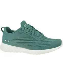 Zapatilla Mujer Skechers Bobs Squad Verde