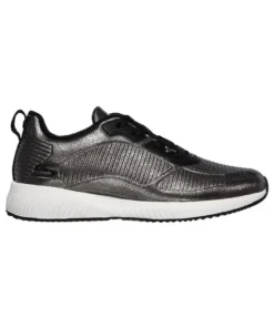 Zapatilla Mujer Skechers Bobs Squad Brillo