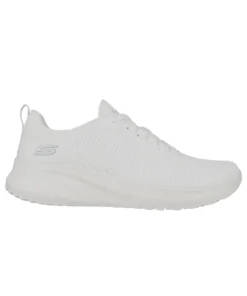Zapatilla Mujer Skechers Bobs Squad Chaos Blanco