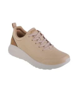 Zapatilla Mujer Skechers Bobs Squad Chaos Beige