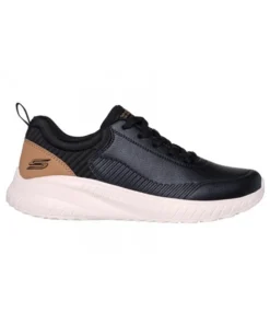 Zapatilla Mujer Skechers Bobs Squad Chaos Negro