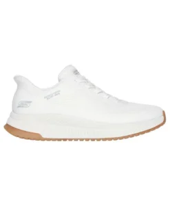 Zapatilla Mujer Skechers Bobs Squad Slip-ins Blanc