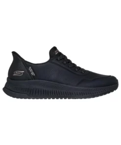 Zapatilla Mujer Skechers Bobs Squad 4 Slip-in Negr
